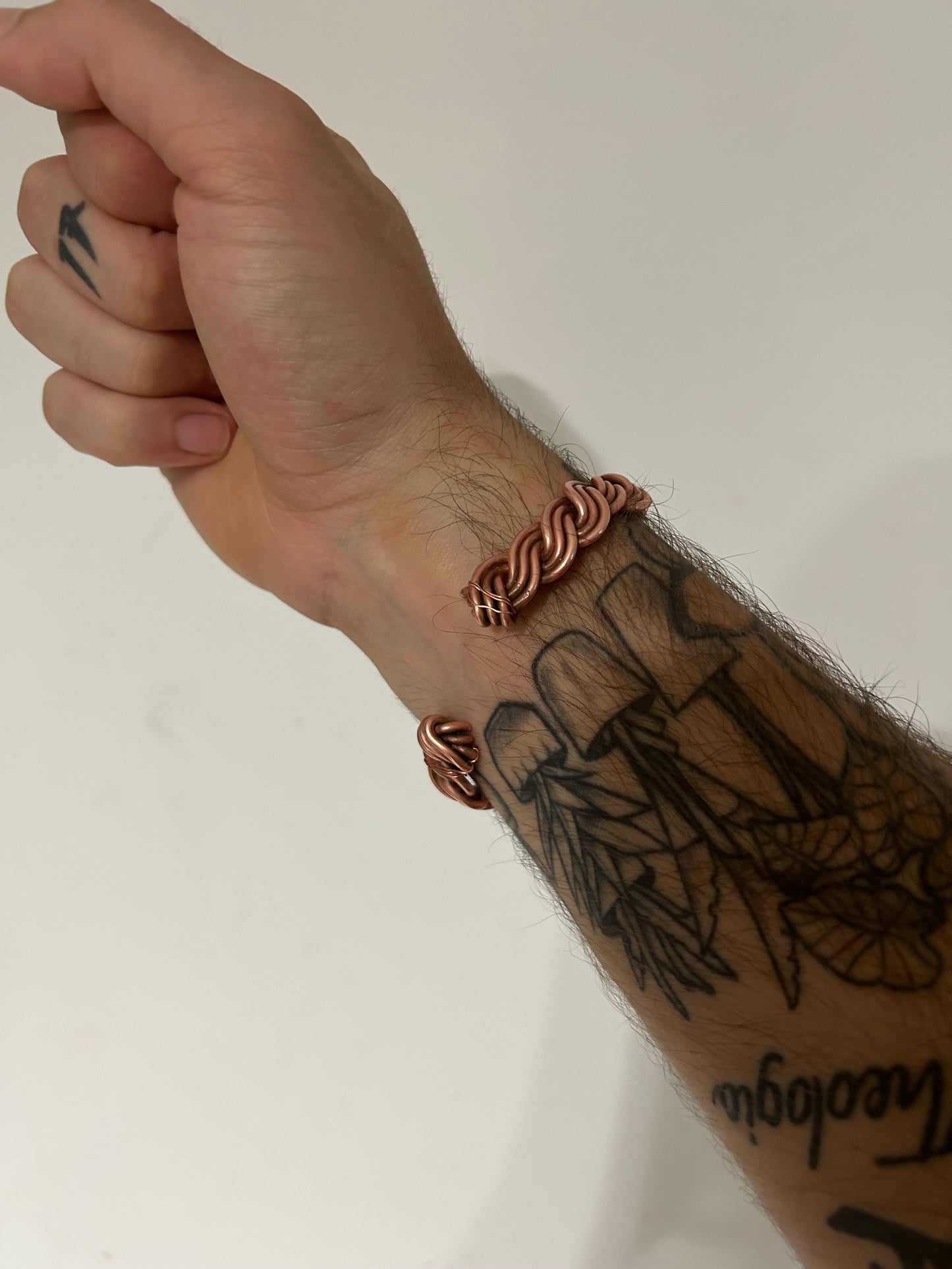 Copper Spiral Bracelet